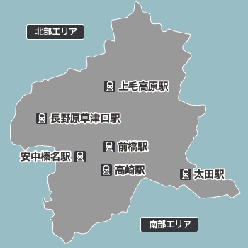 群馬の地図から探す