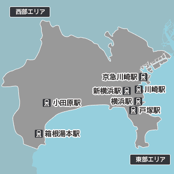 神奈川の地図から探す